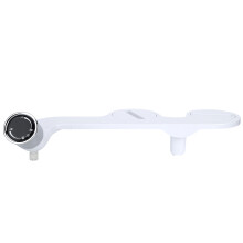 G1/2in Thread Non-Electric Toilet Bidet Seat White 40x24cm