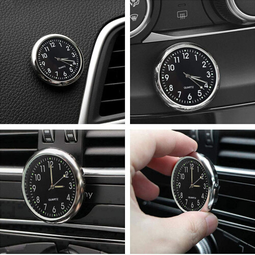 Quartz Dash Companion, αυτοκόλλητο ρολόι ταμπλό με αξιόπιστο υλικό, υποβοήθηση ασφαλούς 1