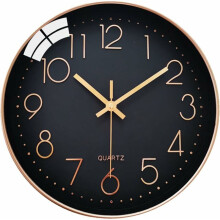 Luxury Design Wall Clock with Widely Used Application, Decorative Clock Featuring Battery Operated Quartz Movement, Silent Non Ticking Modern