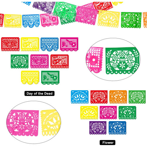 Διακοσμήσεις Papel Picado για την Ημέρα των Νεκρών: Τιμώντας την Παράδοση με Πολύχρωμα 2