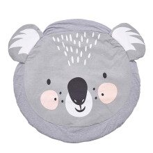 Tapete de atividades multifuncional para bebês, com lindo design de animais para brincadeiras divertidas; versátil e feito de material supermacio