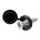 Plastic Screw Cap Covers for M5 Self Tapping Screws, Black, Decorative 8