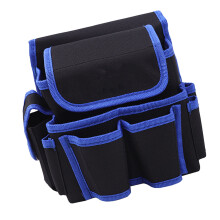 Wasserdichte Oxford-Gürtelwerkzeugtasche für Elektriker, Blau, Mehrzweck
