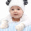 Babyfäustlinge für 0-8 Monate, winddicht und warm 3