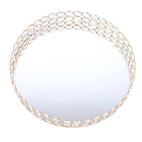 2Stk Modisches Desktop Schmuck- Kosmetikablage Tablett 2