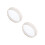 2Stk Modisches Desktop Schmuck- Kosmetikablage Tablett 8