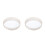 2Stk Modisches Desktop Schmuck- Kosmetikablage Tablett 6