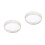 2Stk Modisches Desktop Schmuck- Kosmetikablage Tablett 7
