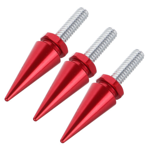9Stk Windschutzscheiben Set Rot Metall Für Deko 1