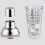 Bartender Transparent Robuster Cocktailshaker 7