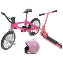 3Sets Mini Fahrrad Modell Bunt Für Mini Und Foto Requisiten