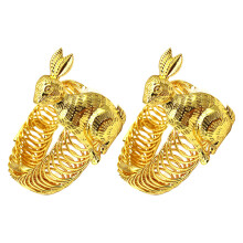 10Stk Metall Gardinenhalter Gold Elegant Festliche -
