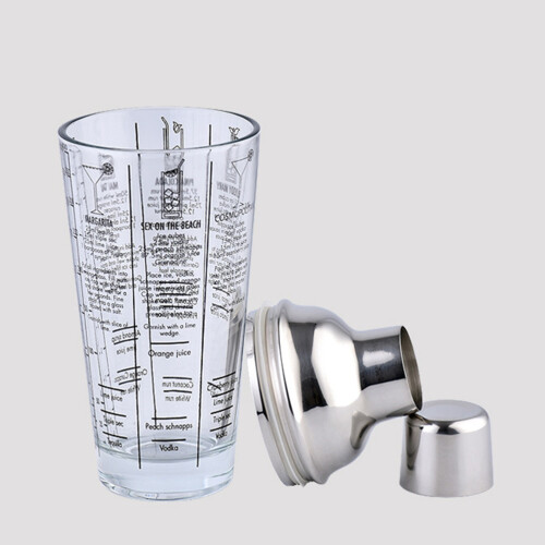 Bartender Transparent Robuster Cocktailshaker 2
