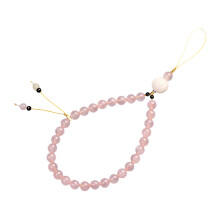 5Stk Multi Funktion Kristall Telefonkette Pink Handgelenk Schutzband