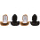 4Stk Ringbox Mit Hutform Flockringhalter Für Hochzeitsringe 3