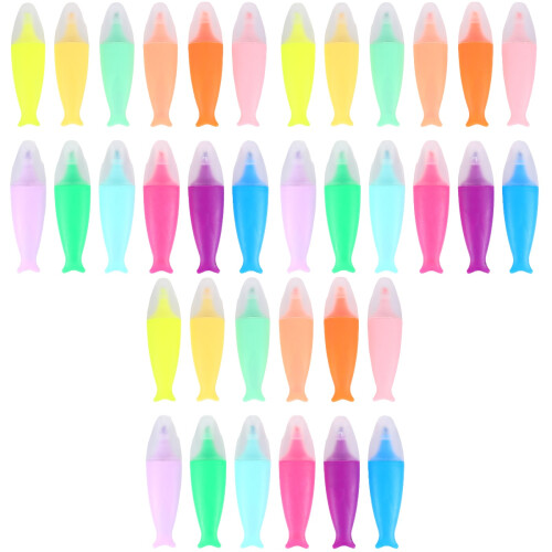 36Pièces Stylos Peinture Enfants Fluorescents 2