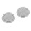 2Stk Klappdeckel Einbau Müllabdeckung Silber Tischplatte 10