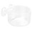 2Stk Transparenter Aquarium Futterbecher Aus Mit Saugnapf 3