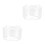 2Stk Transparenter Aquarium Futterbecher Aus Mit Saugnapf 10