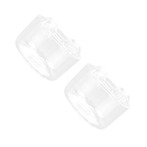 2Stk Transparenter Aquarium Futterbecher Aus Mit Saugnapf 1