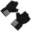2Pairs Black Comfortable Breathable Workout Gloves for Weightlifting 11