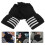 2Pairs Black Comfortable Breathable Workout Gloves for Weightlifting 10