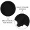 2Pairs Black Comfortable Breathable Workout Gloves for Weightlifting 9