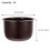2Pcs Brown Electric Cooker Inner Pot Multi-Use Replacement Kitchenware 2