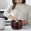 2Pcs Brown Electric Cooker Inner Pot Multi-Use Replacement Kitchenware 3