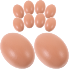 50Ud Huevos De Madera Decorativos, Perfectos Para DIY Y Manualidades