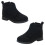 2Pares Botines Niñas Negros Con Para Niñas 1
