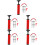5Jgo Kit Inflador Balones Reutilizable Con Ergonómico 8