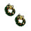 2Ud Mini Guirnalda Navideña Verde Plástica Para Decorar Muñecas 3