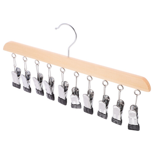 5Pcs Clothes Drying Rack with Clips for Underwear and Socks