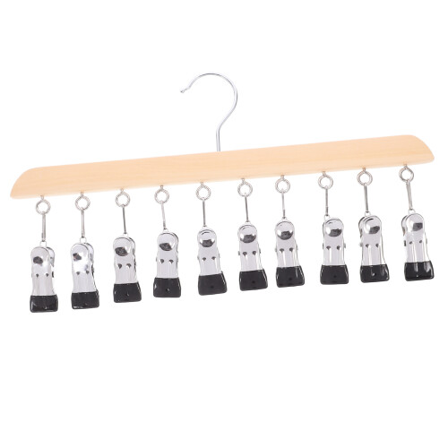 5Pcs Clothes Drying Rack with Clips for Underwear and Socks 1