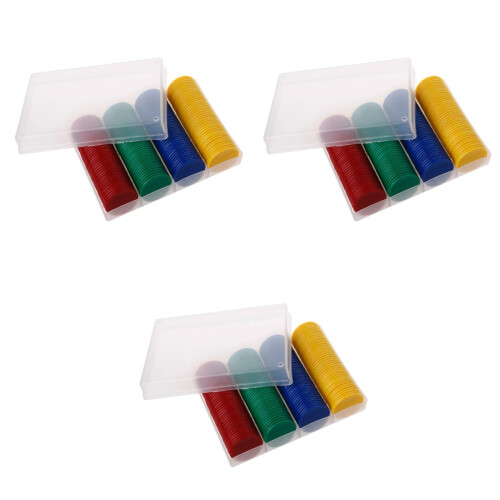 480Stk Runde Zählchips Spielchips Für Mathe & 2