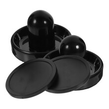 5Ensembles Accessoires Hockey Fond ABS Noir Légers Pour Jeux