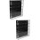 2Pcs Black Acrylic Toy Car Display Cases Strong Stable Model Storage 8