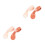 2Sets Peuterbestek, Leerbestek , Antislip, Temperatuur 7