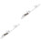 2Pièces Support Montage Câble Accélérateur Argenté Durable Auto 5