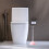 2Pcs Rubber Cup Plunger Pink Long Handle Strong Suction for Bathroom 8