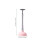 2Pcs Rubber Cup Plunger Pink Long Handle Strong Suction for Bathroom 2