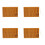 4Pcs Multi Bamboo Book Ornament Vintage Photo Performance Prop 4