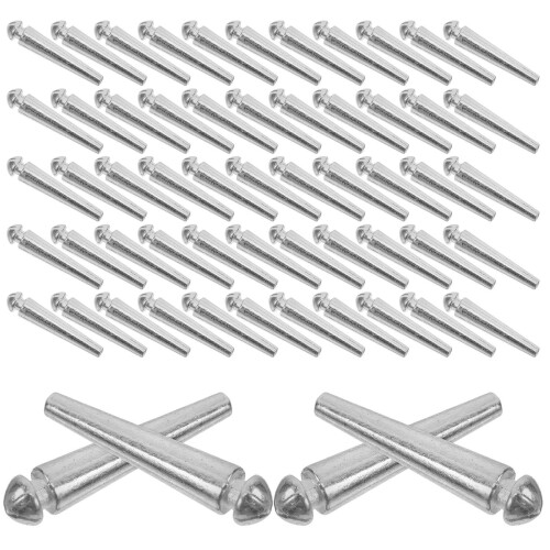 500Pcs Multi-Functional Silver Metal Pegs for Cribbage Game Scoring