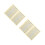 4Pcs Black Guitar Fretboard Note Map Stickers Practical Beginner Tool 6