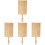 4St Khaki Pasta- En Gnocchi Tools Compact En Voor Thuis 4