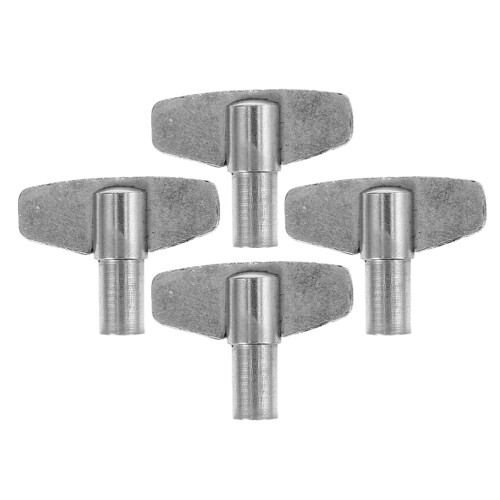 16Pcs Sturdy Silver Winding Keys for Clock Repair Professional Use 2