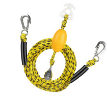 Ski Boat Tow Harness 4 Driver Tow Rope Quick Connect Pulley Durable Pull Line Water Sports Accessory