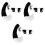 3Sets Cosplay Props En Oren Set Handgemaakt Multikleurig 4
