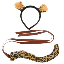 4Sets Leoparden Haarreif Und Für Party Und Kostüm